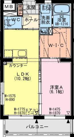 セブン・セブン都北の間取り|セブン・セブン都北の間取り