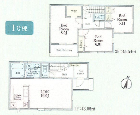 あきる野市野辺　新築戸建全5棟