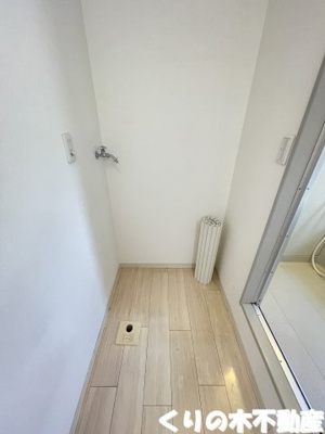 【その他】 | サンガーデンひあさB棟 | 室内洗濯物置場