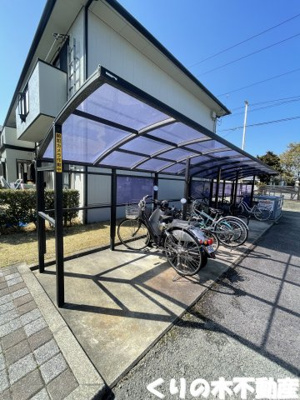 【その他共用部分】 | サンガーデンひあさB棟 | 駐輪場もあります