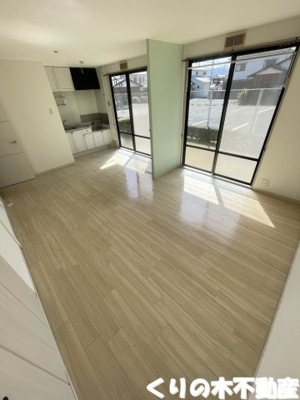 【居間・リビング】 | サンガーデンひあさB棟 | リビングです