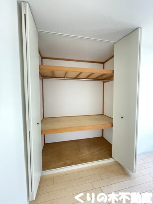 【収納】 | サンガーデンひあさB棟 | 大きなスペースがあり、収納には困りません