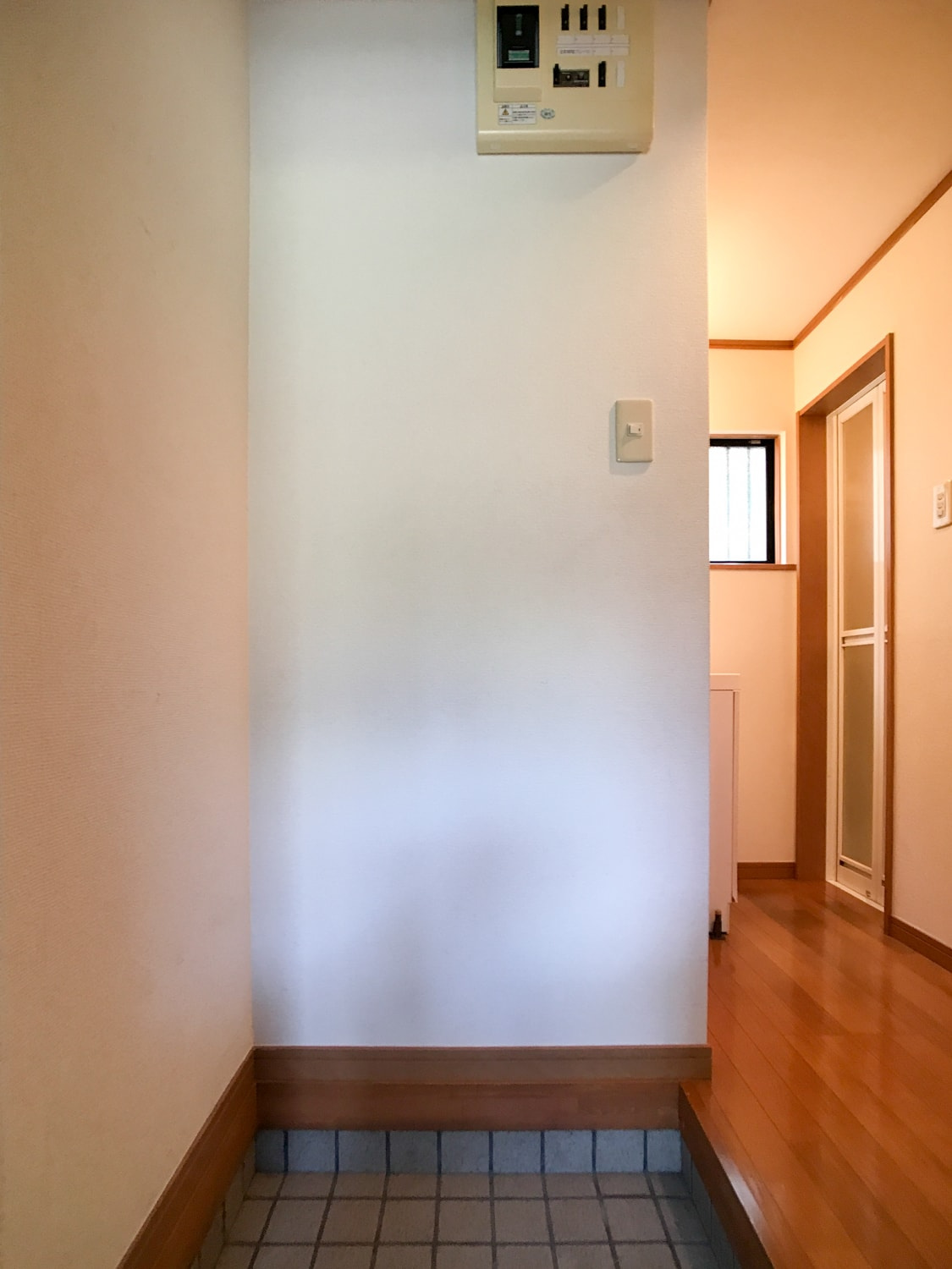 ディ・ルーナの玄関|明るい玄関です