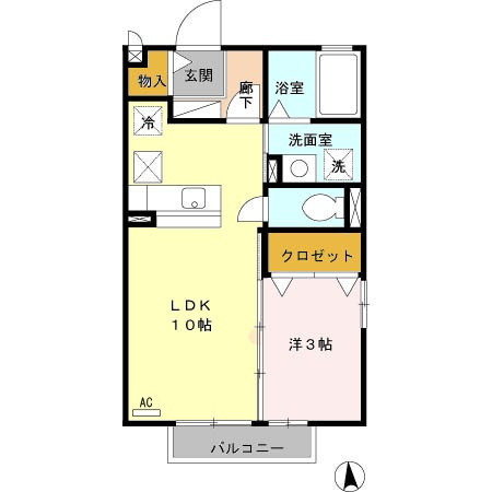 グランカーサの間取り