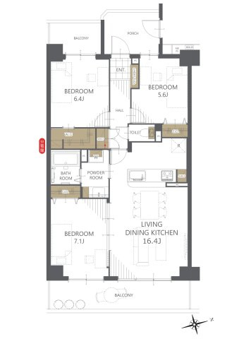 【間取り】星和プラネタウン千里南第弐期 