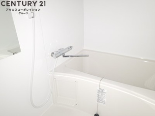 シンプルなユニットバスです