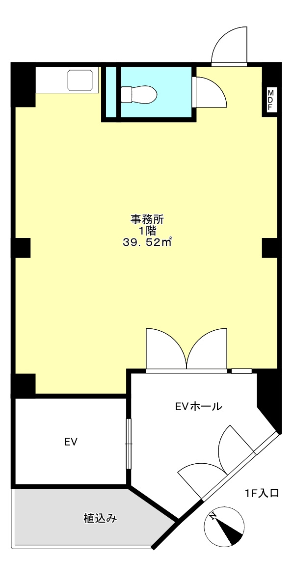 ワナミビルの間取り