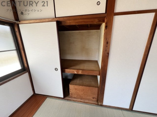 堀古貸家の収納