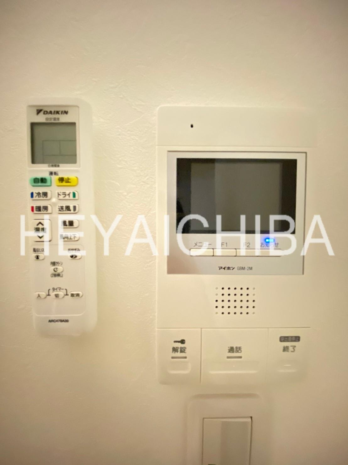 mum蔵前のセキュリティ|モニター付きインターホン