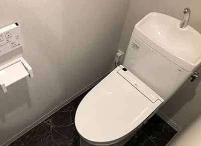 【トイレ】 | DIO亀戸天神前 | 落ち着いた色調のトイレです