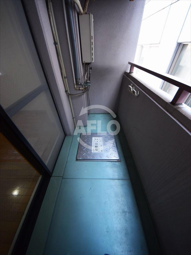 かがせビル　堀江小学校区のバルコニー|かがせビル　バルコニー