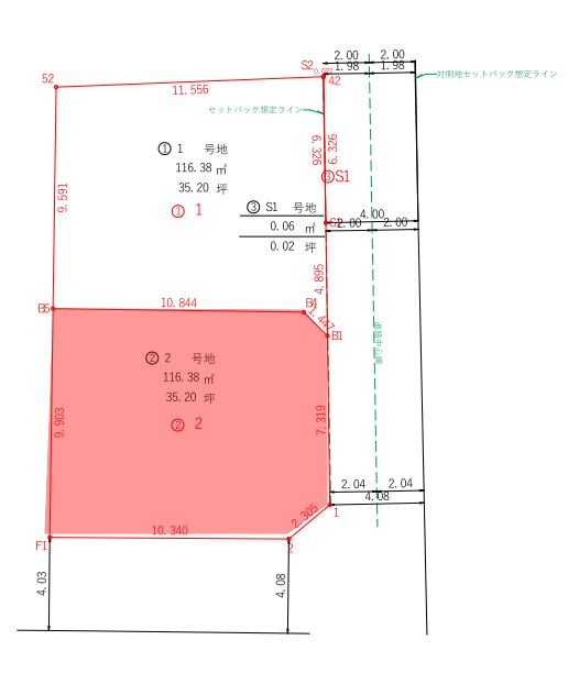 福岡市早良区次郎丸１丁目【2号地】売り土地