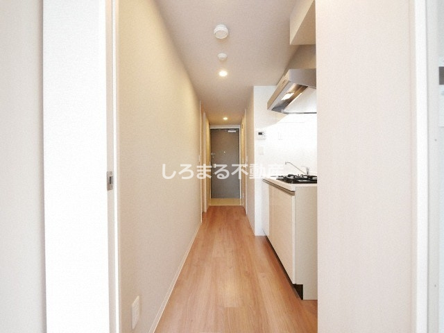 ハビテ靱センターコートの玄関