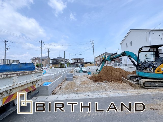 新築戸建・建売　郡山市富久山町福原字大師前　CRADLE　GARDEN　全8棟の外観|TVモニター付きインターホン付き！防犯対策バッチリ！