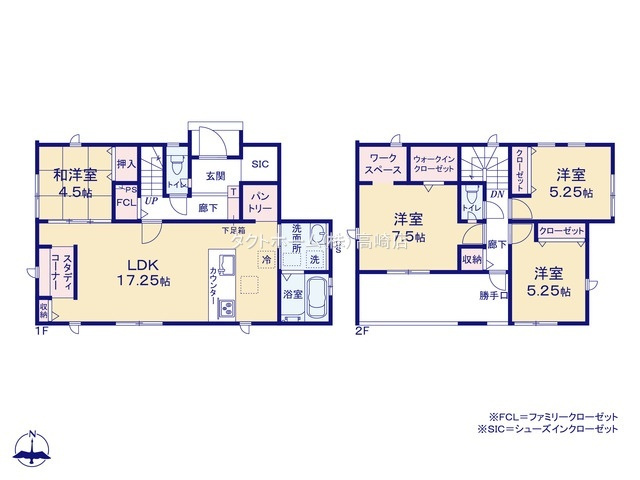 グラファーレ前橋市南町４期　新築戸建ての外観パース|外観パースです♪