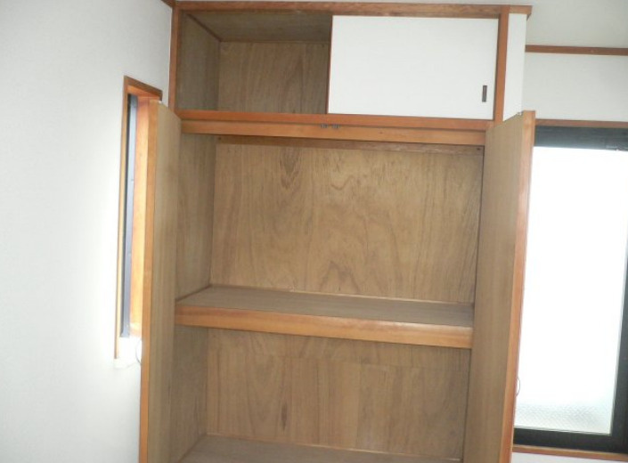 レックビルの収納