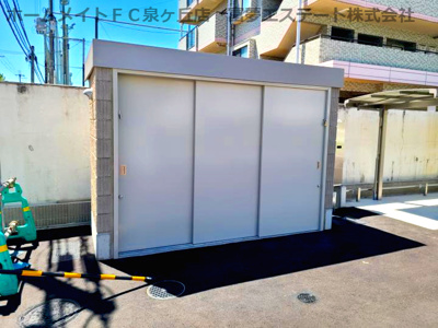 【その他共用部分】 | カーサ綾園  | 敷地内ゴミ置き場