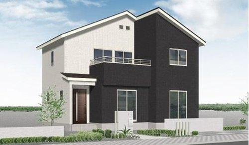 真岡市台町　全3区画の完成予想図|パパまる～時代に左右されないデザイン。スマートでナチュラルなパパまるオリジナルのプラン♪
【33S5.0】
建物価格1，427.8万円・建物面積59.62㎡