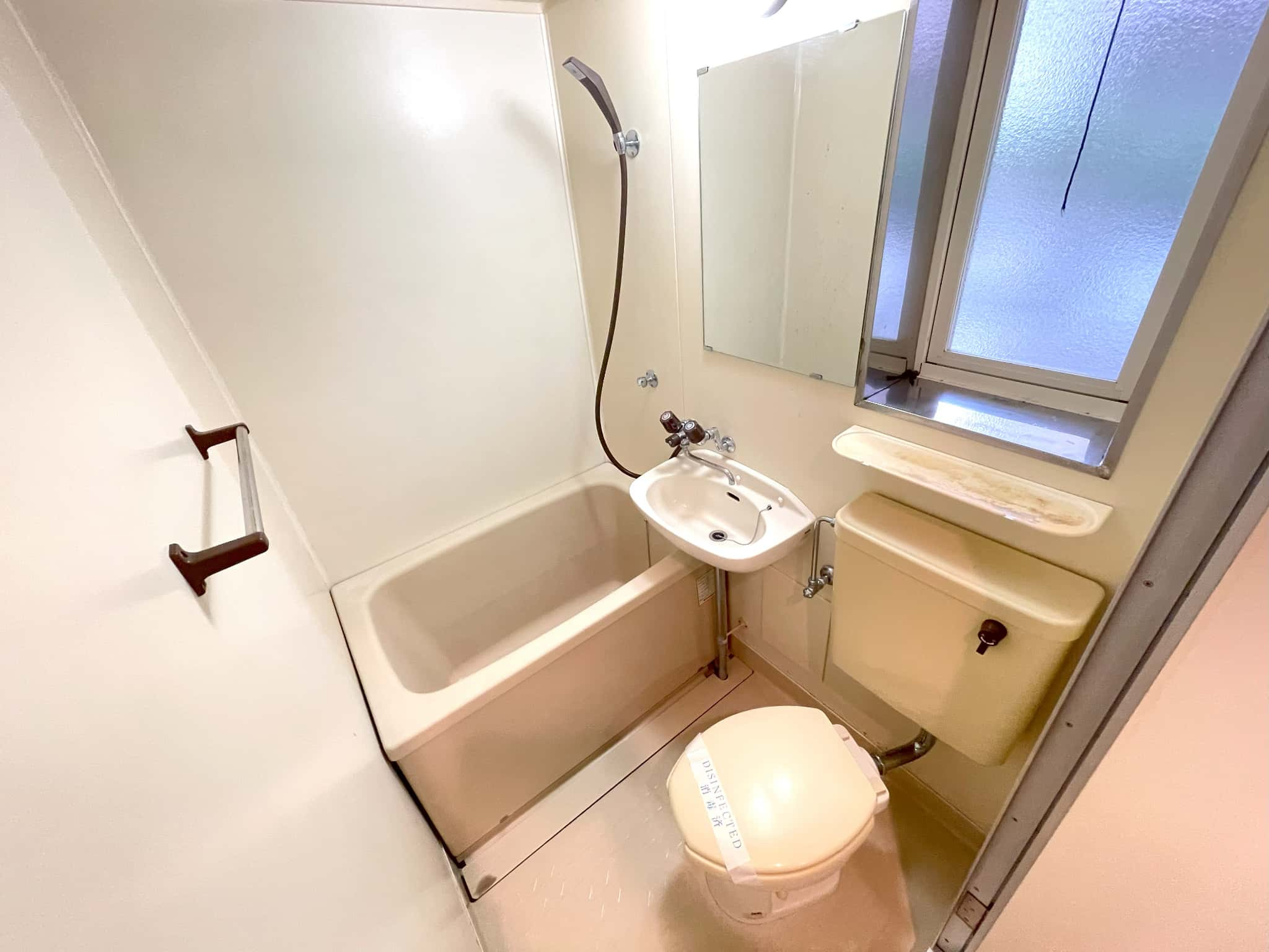 コーポミヤBの浴室