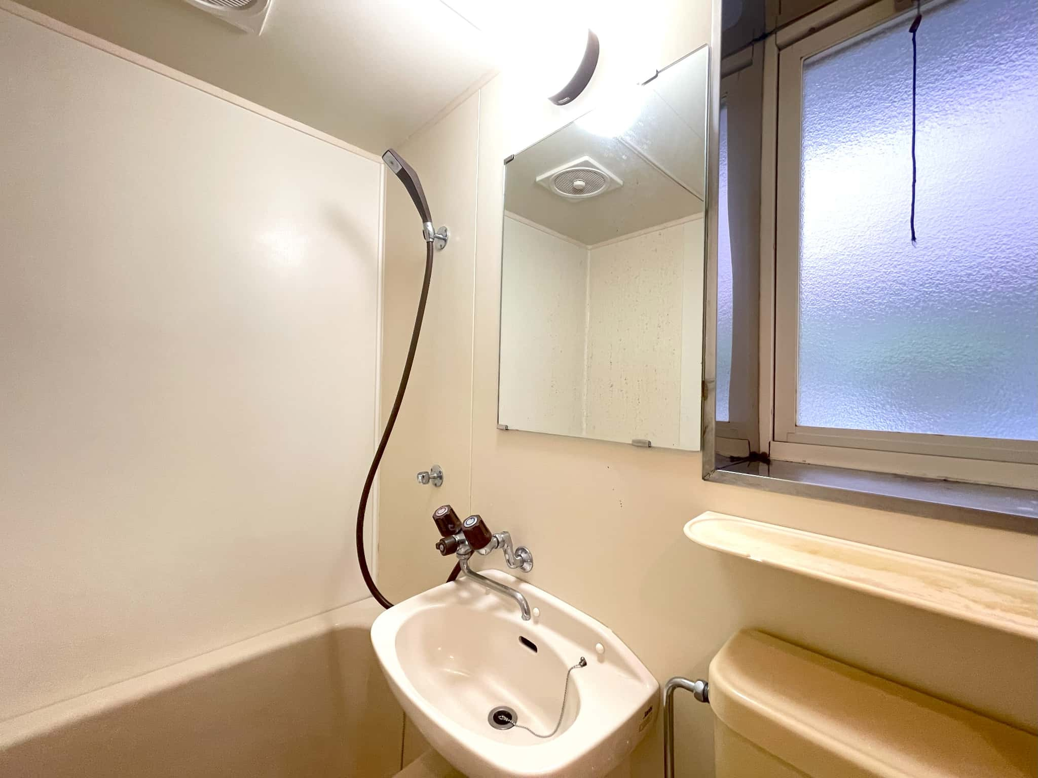 コーポミヤBの洗面所