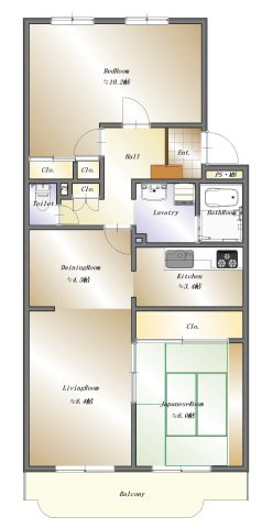 川越グリーンパークH-1号棟
