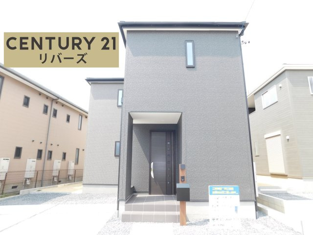 稲沢市平和町西光坊宮西の新築一戸建の外観|◇ラスト１棟◇　　新価格！！いつでもご案内出来ます♪（お問合せ当日、平日、水曜、夜間でもＯＫ）　敷地４５．５９坪！　駐車並列２台ＯＫ！　南面に広い庭付き♪　２階全室南向き・ＷＩＣ完備！