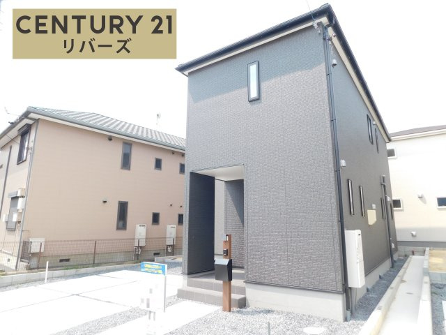 稲沢市平和町西光坊宮西の新築一戸建の外観|◇ラスト１棟◇　　新価格！！いつでもご案内出来ます♪（お問合せ当日、平日、水曜、夜間でもＯＫ）　敷地４５．５９坪！　駐車並列２台ＯＫ！　南面に広い庭付き♪　２階全室南向き・ＷＩＣ完備！