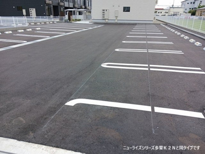 【駐車場】 | アトラスⅠ | 駐車場があるので、車を買う予定の方も安心です