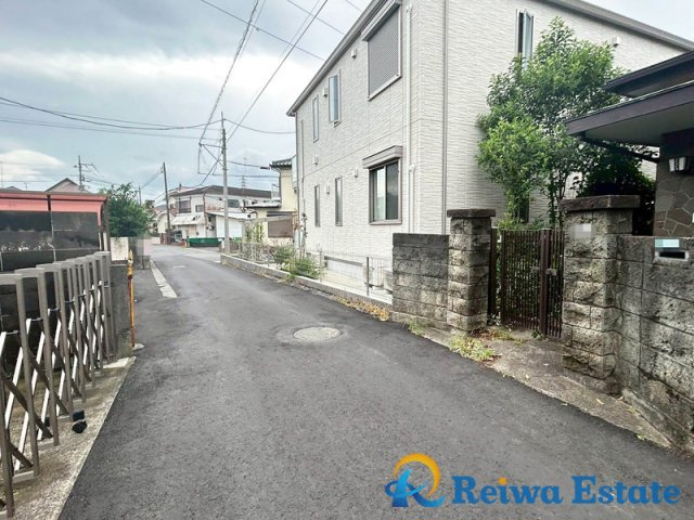 売地　高座郡寒川町一之宮2丁目の前面道路含む現地写真