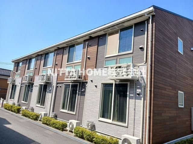 サンリット梶原Ⅱの外観|南向きの最上階で日当たり良好です！