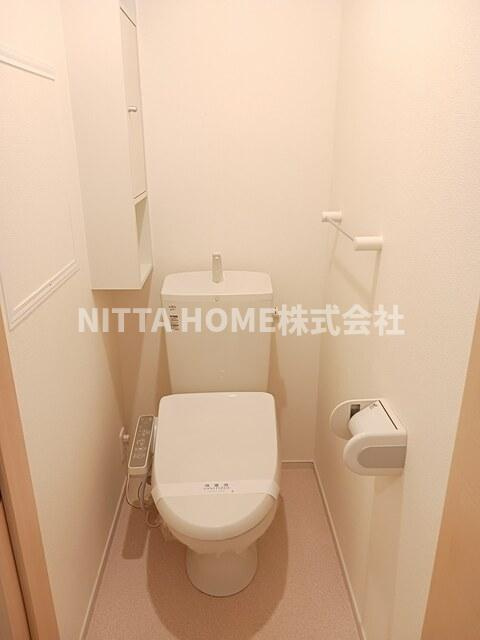 サンリット梶原Ⅱのトイレ|ウォシュレットも完備◎