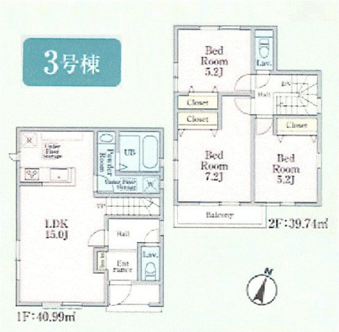 あきる野市野辺　新築戸建全5棟