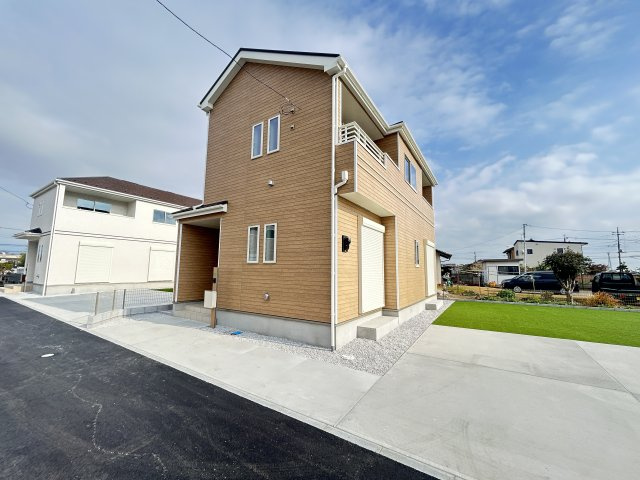 新築　佐波郡玉村町斉田　Heartful  Town　D号棟の外観|佐波郡玉村町斎田　Heartful  Town