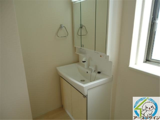 ラ・カーサ・フェリーチェの洗面所|パース写真