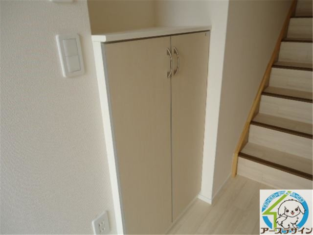 ラ・カーサ・フェリーチェの玄関|パース写真