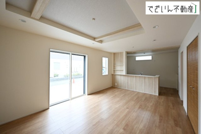 【居間・リビング】 | blooming garden深谷市東方　新築住宅 | 現地(2025年10月撮影)