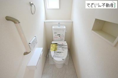 【トイレ】 | blooming garden深谷市東方　新築住宅 | 現地(2025年10月撮影)