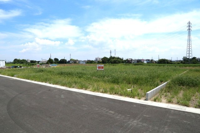 上川崎全８区画Ｎｏ,７の前面道路含む現地写真|北西側より撮影