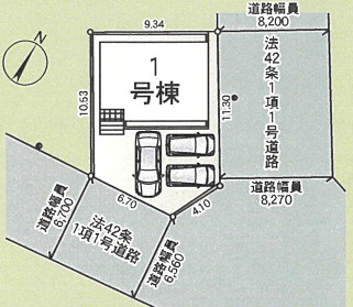 新築／志木市下宗岡4丁目　第35の区画図