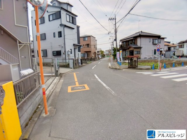 新築／志木市下宗岡4丁目　第35の前面道路含む現地写真
