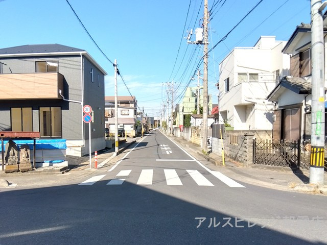 新築／志木市下宗岡4丁目　第35の前面道路含む現地写真