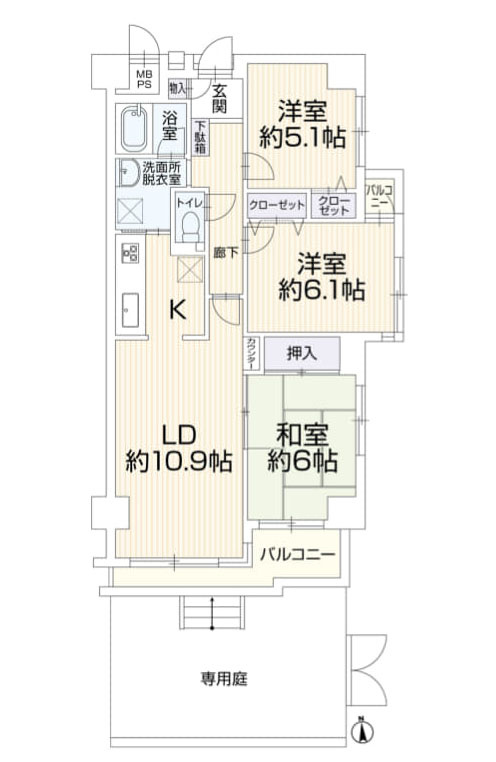 国分寺市東恋ヶ窪４丁目の中古マンション