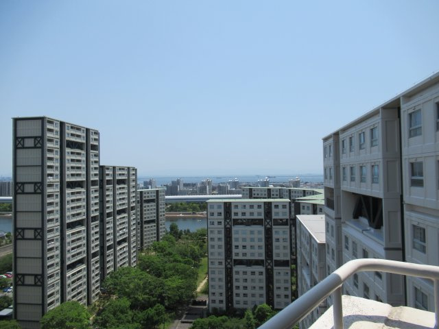 兵庫県公社　芦屋浜高層（若葉）２号棟の展望