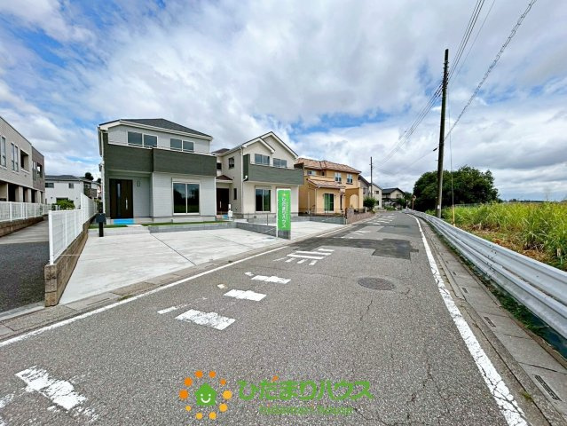 蓮田藤ノ木Ⅰ　新築一戸建て　02の前面道路含む現地写真