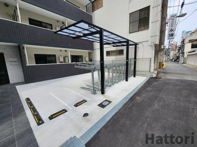 エスグランデ中崎町の駐車場