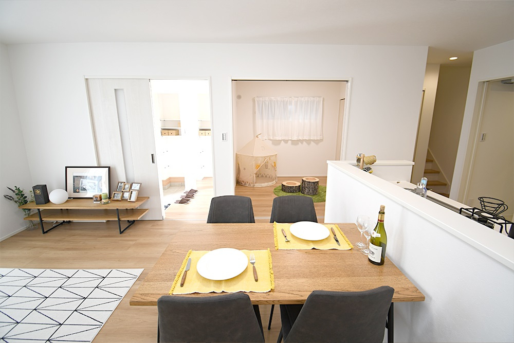 いの町枝川建売⑪の区画図|駐車3台可能なカースペース付き♪※画像はイメージです。