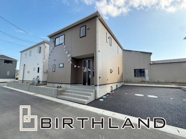 新築戸建・建売　郡山市富久山町福原字大師前　CRADLE　GARDEN　全8棟の外観|TVモニター付きインターホン付き！防犯対策バッチリ！