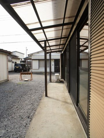【バルコニー】 | 粕谷貸家 | うれしいテラスが付いています♪