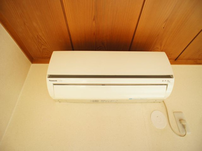【設備】 | 粕谷貸家 | エアコン2台付きです♪