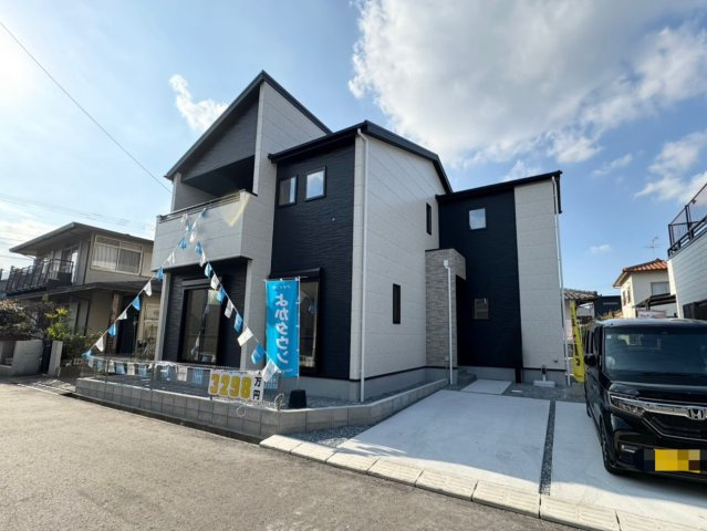 ーAdoble＋アドブル＋ー小倉南区下貫1丁目1期　【小倉南区　新築戸建て】の外観|全室洋室＆お買物3分！車派に嬉しい住環境♪　【小倉南区　新築戸建て】